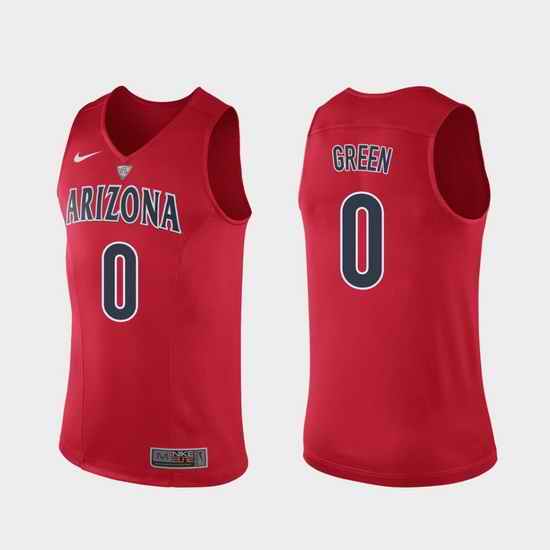 Men Arizona Wildcats Josh Green Hyper Elite Authentic Red Performance Jersey
